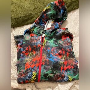 NWOT Graffiti Marvel Spyder Hooded Jacket